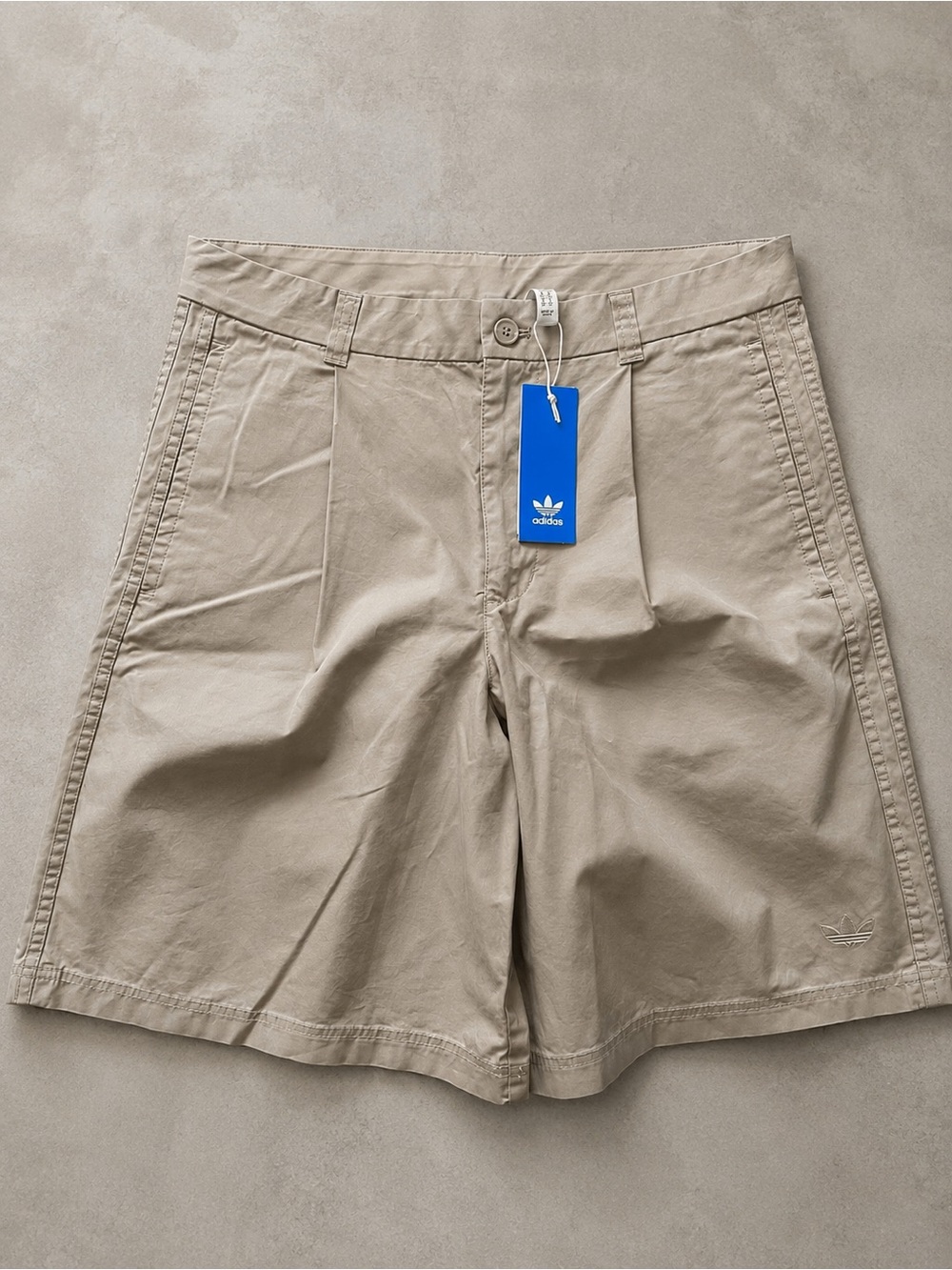 Adidas  Women’s Khaki Cotton Shorts